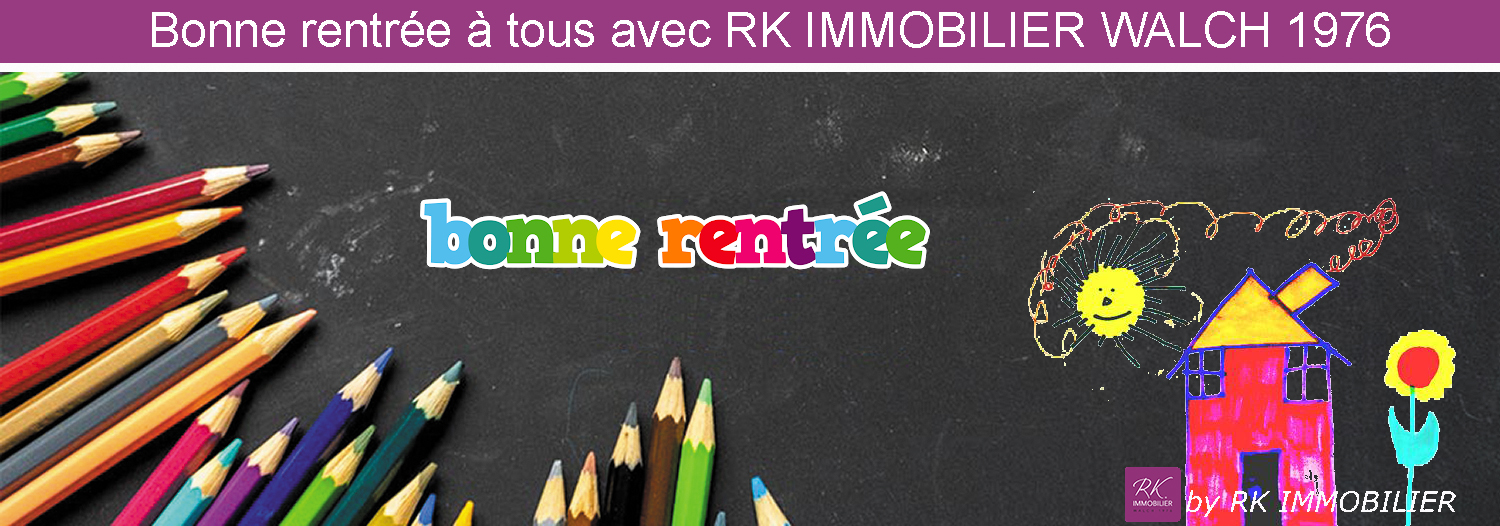 BONNE RENTRÉE !
