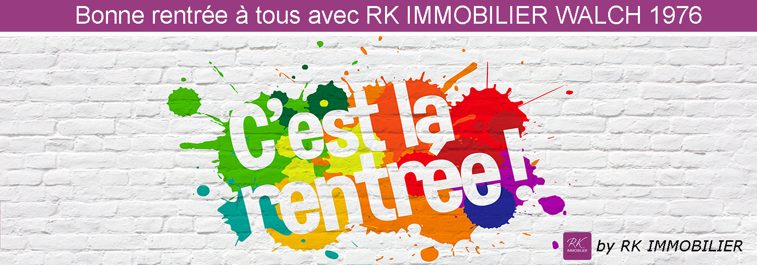 BONNE RENTRÉE !